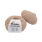 100% Baby Alpaka Wolle  |Strickwolle | 4-fädig