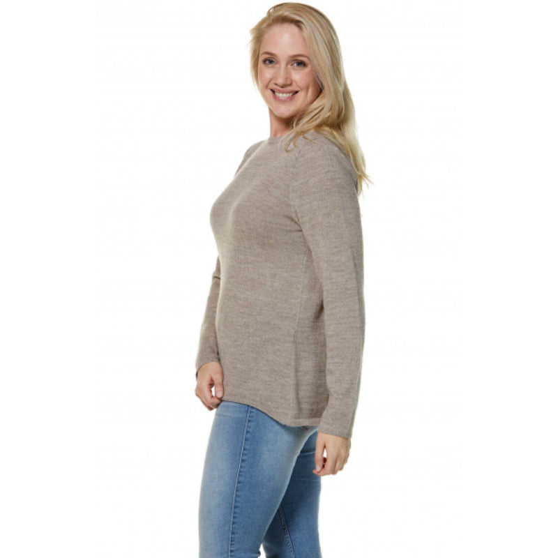 Alpaka Pullover BASIC aus 100% Baby Alpaka