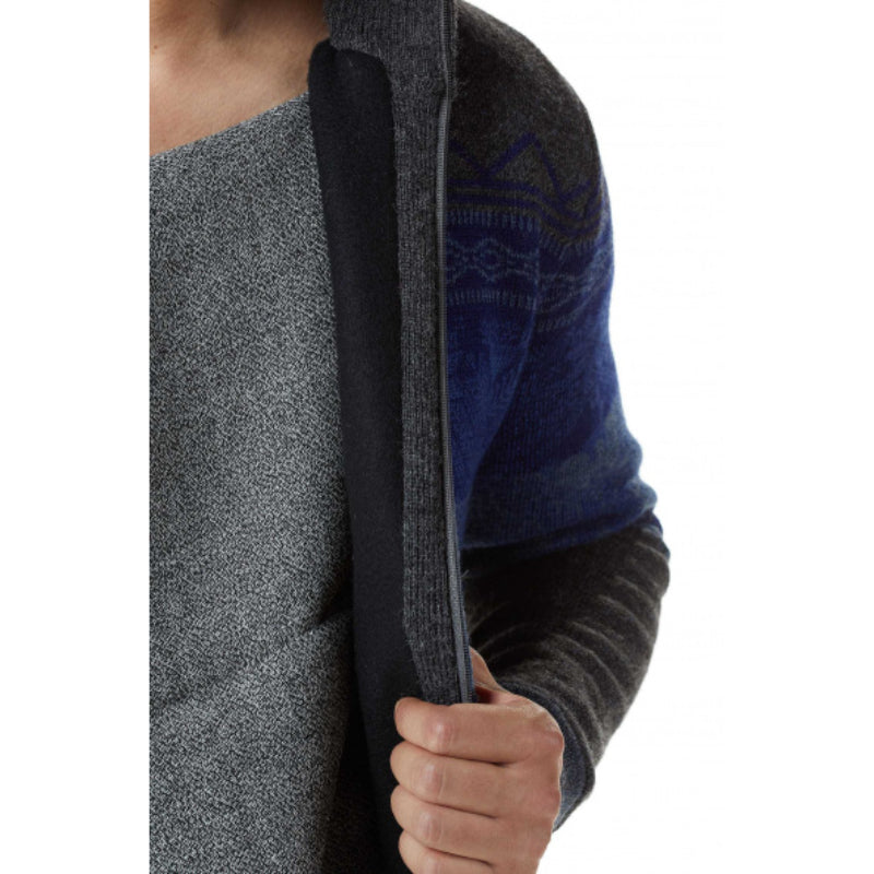 Alpaka Strickjacke GAEL aus 100% Baby Alpaka