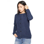 Alpaka Strickjacke ASA aus Baby Alpaka und Wolle