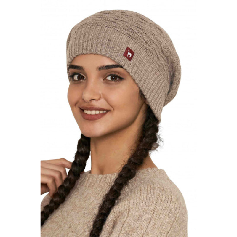 Alpaka Beret Mütze BIESEN aus 100% Baby Alpaka