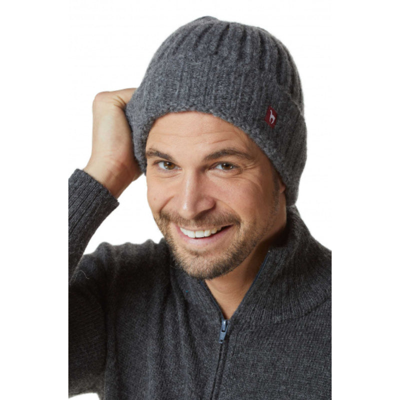 Alpaka Mütze BIANCA aus Baby Alpaka und Woll-Mix