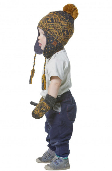 Alpaka Mütze ANDEN ROCA (für Kinder) aus 100% Alpaka