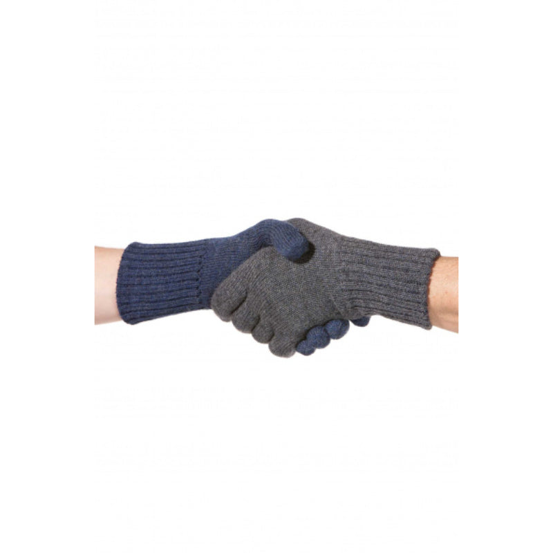 Alpaka Fingerhandschuhe wendebar UNI aus 100% Baby Alpaka