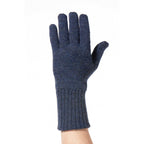 Alpaka Fingerhandschuhe wendebar UNI aus 100% Baby Alpaka