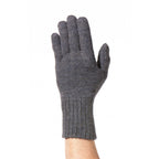 Alpaka Fingerhandschuhe wendebar UNI aus 100% Baby Alpaka