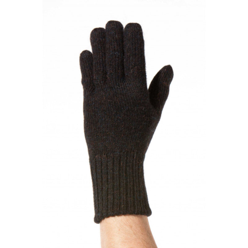 Alpaka Fingerhandschuhe wendebar UNI aus 100% Baby Alpaka
