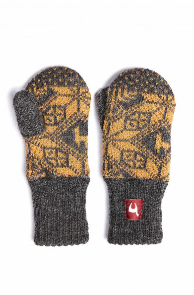 Alpaka Fäustlinge ANDEN ROCA aus 100% Alpaka Superfine