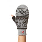 Alpaka Känguru Handschuhe ANDEN VIENTOS aus 100% Alpaka Superfine