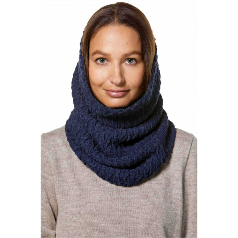 Alpaka BIESEN Ringschal aus 100% Baby Alpaka