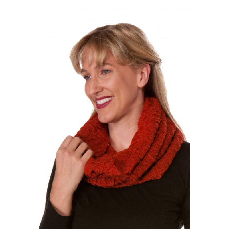 Alpaka BIESEN Ringschal aus 100% Baby Alpaka