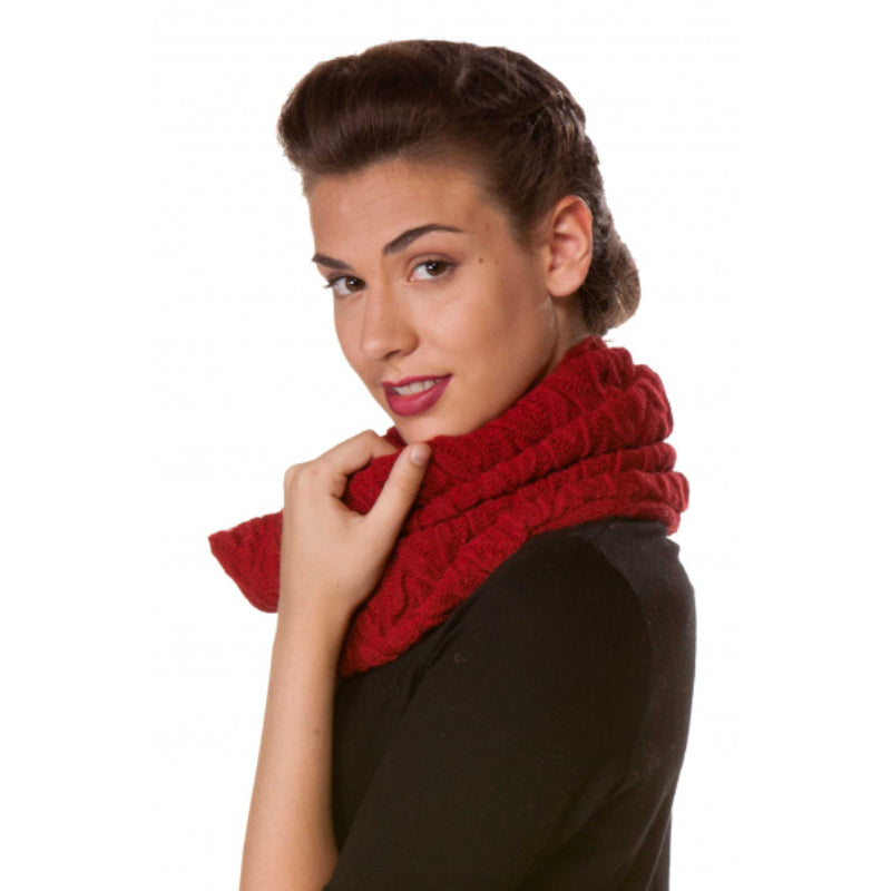 Alpaka BIESEN Ringschal aus 100% Baby Alpaka