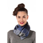 Alpaka Schal KARO aus 100% Baby Alpaka