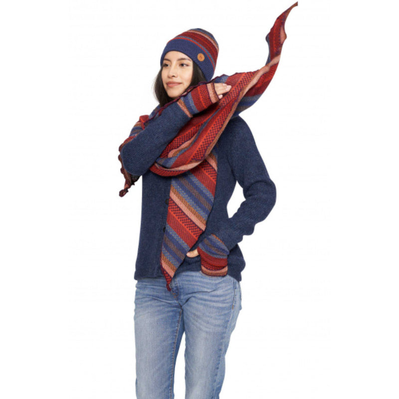 Alpaka Schal KYARA aus 100% Baby Alpaka