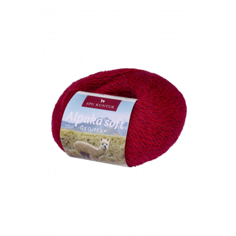Alpaka Wolle SOFT | 50g | 100% Alpaka Superfine himbeer