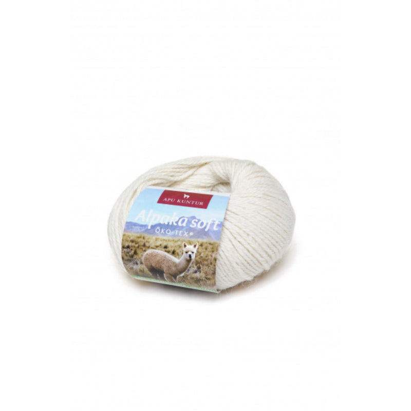 Alpaka Wolle SOFT | 50g | 100% Alpaka Superfine natur