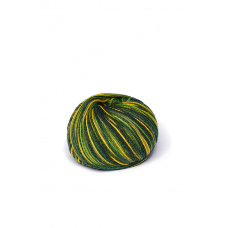 Alpaka Wolle SOCKENGARN | 50g | Alpaka-Woll-Mix grün/gelb