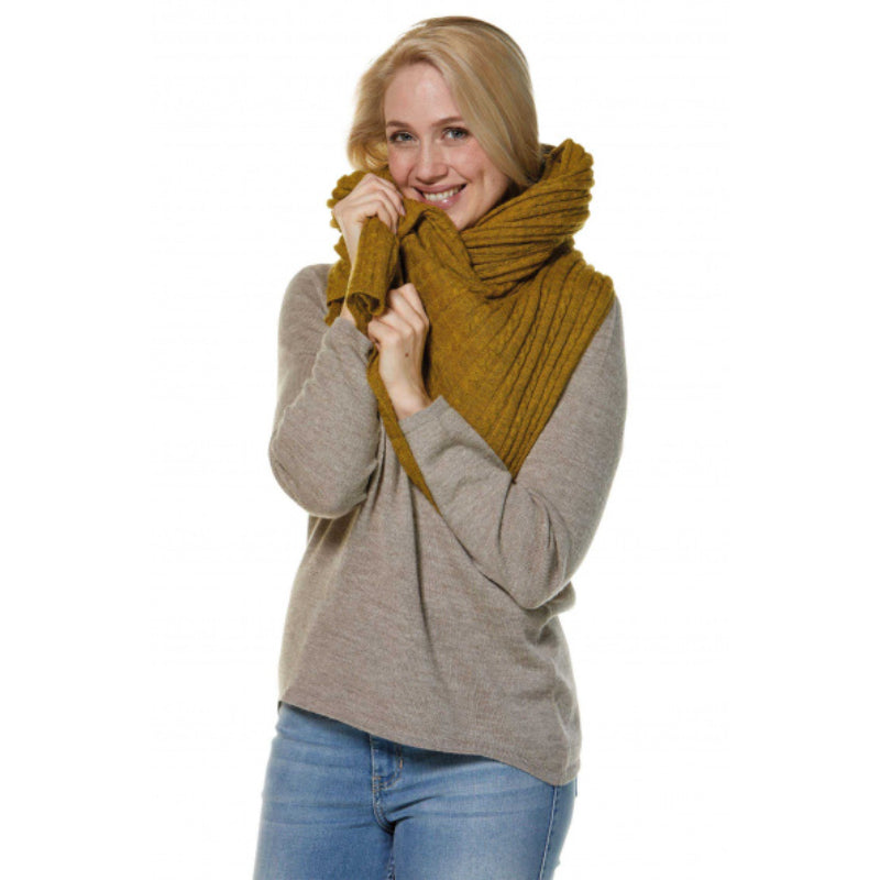 Alpaka Schal/Reisedecke SUAVE aus 100% Baby Alpaka