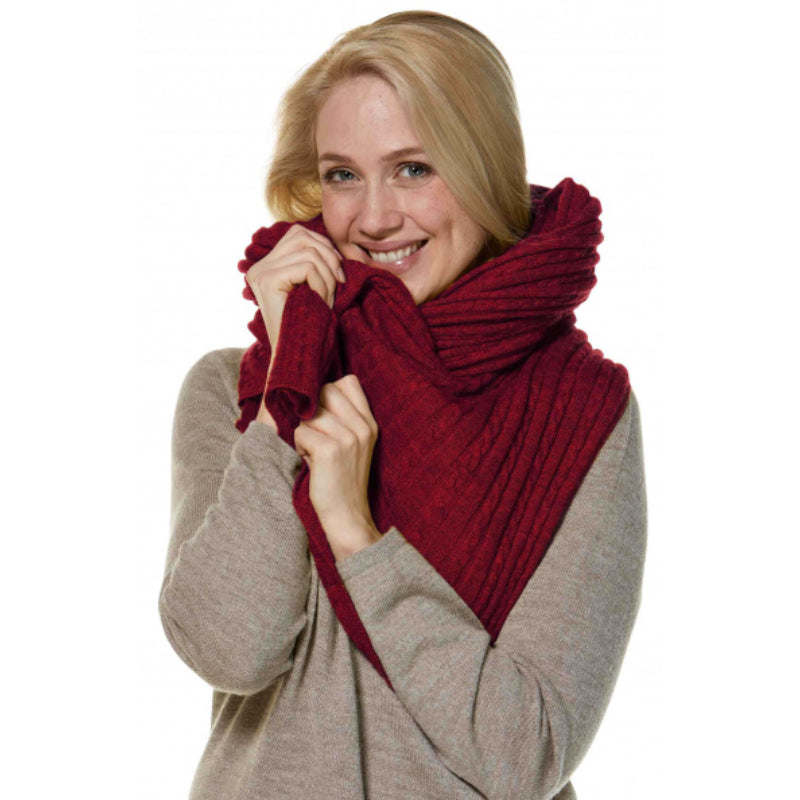 Alpaka Schal/Reisedecke SUAVE aus 100% Baby Alpaka