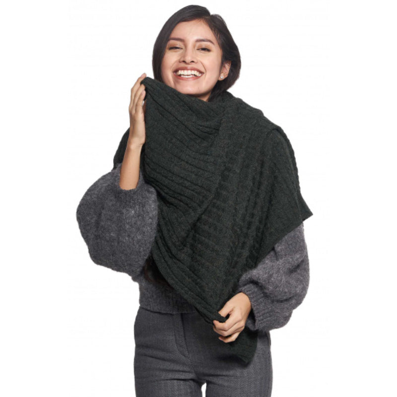 Alpaka Schal/Reisedecke SUAVE aus 100% Baby Alpaka