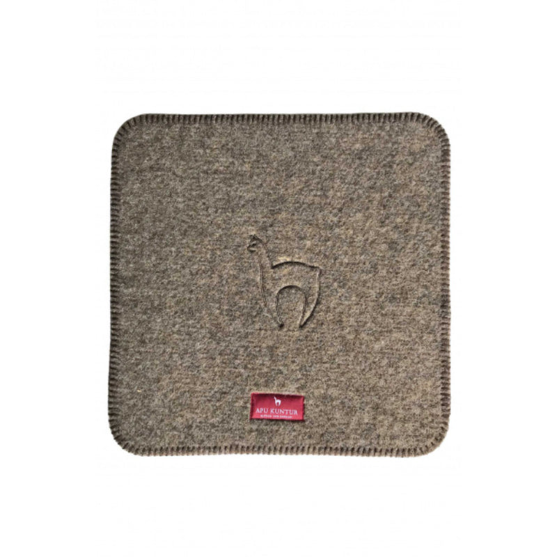 Alpaka Sitzauflage (40 x 40 cm) aus 70% Alpaka & 30% Wolle