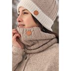 Alpaka Loop-Schal SUAVE aus Baby Alpaka und Merino