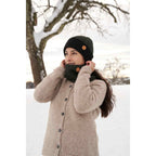 Alpaka Loop-Schal SUAVE aus Baby Alpaka und Merino