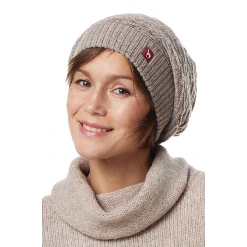 Alpaka Beret Mütze BIESEN aus 100% Baby Alpaka