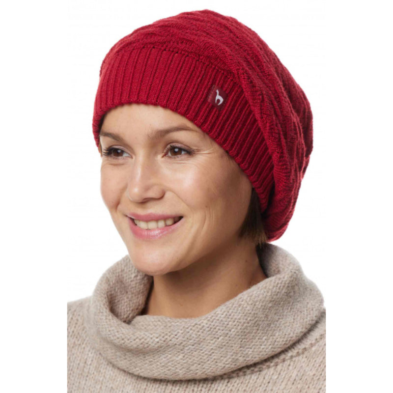 Alpaka Beret Mütze BIESEN aus 100% Baby Alpaka