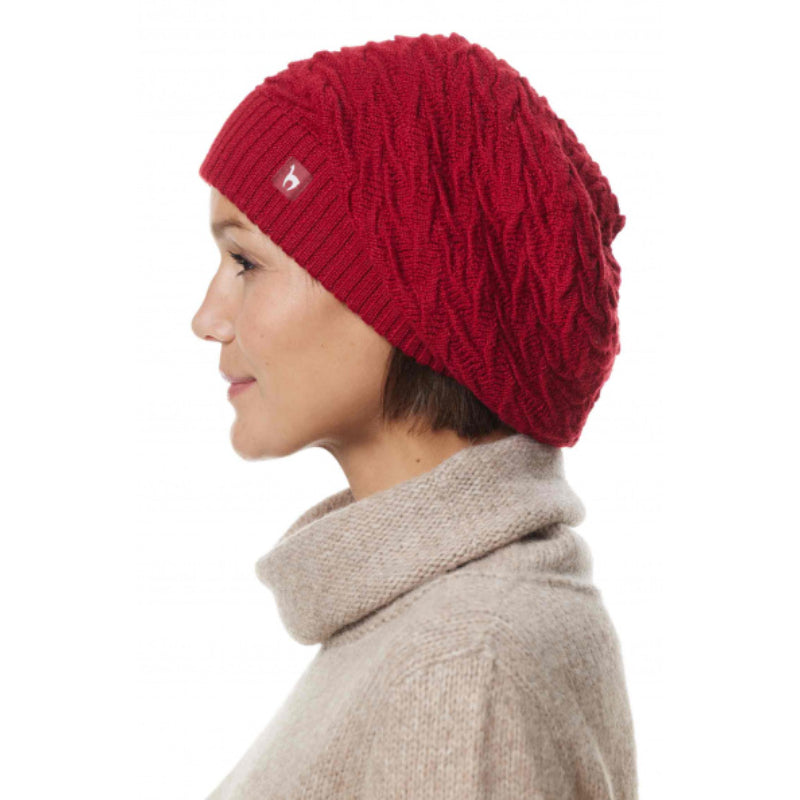 Alpaka Beret Mütze BIESEN aus 100% Baby Alpaka