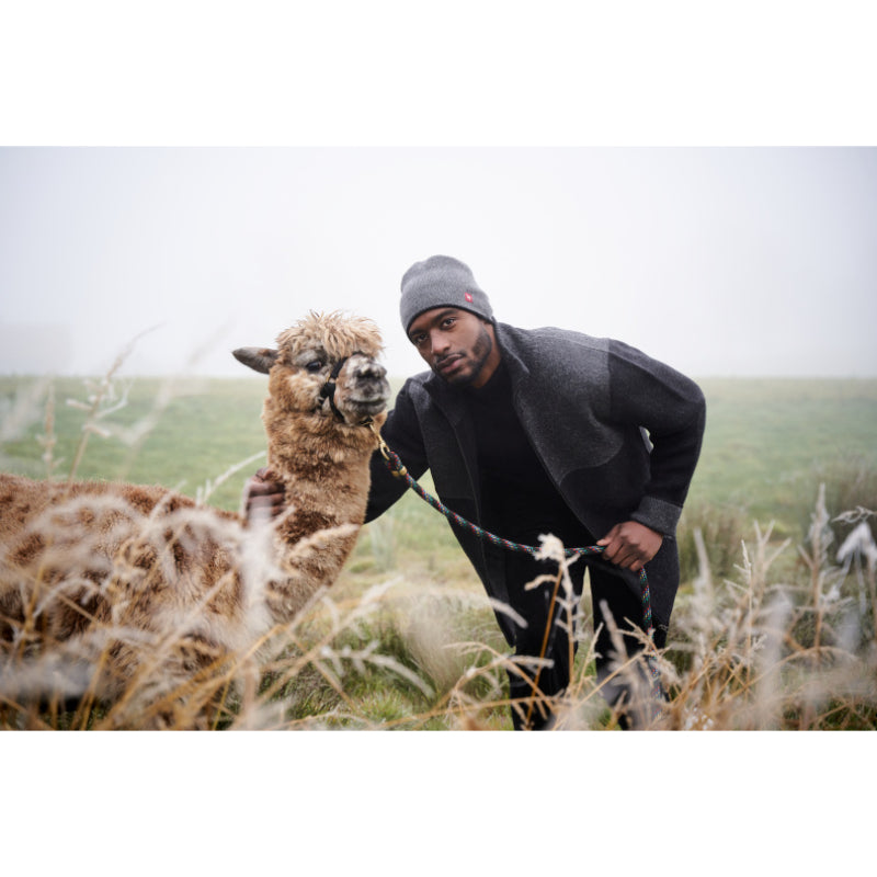 Alpaka Filzjacke OLIVER aus Alpaka und Wolle