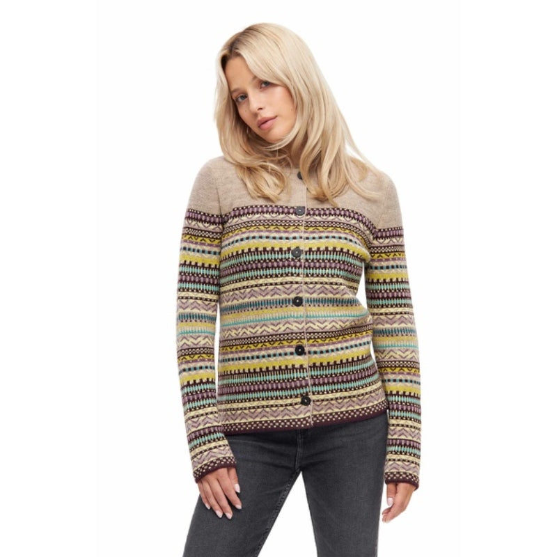 Alpaka Cardigan DILAYA aus 100% Baby Alpaka