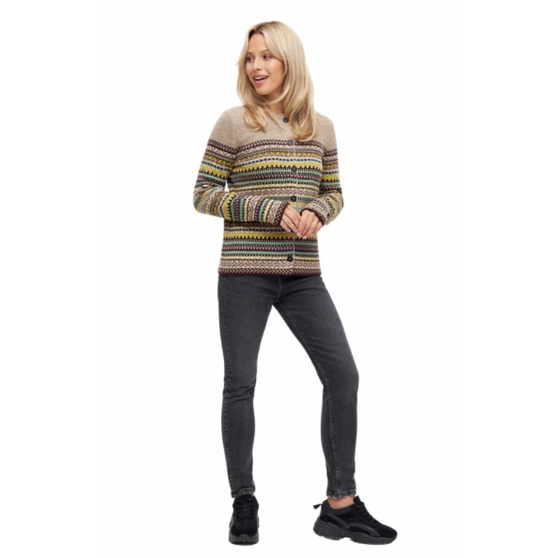 Alpaka Cardigan DILAYA aus 100% Baby Alpaka