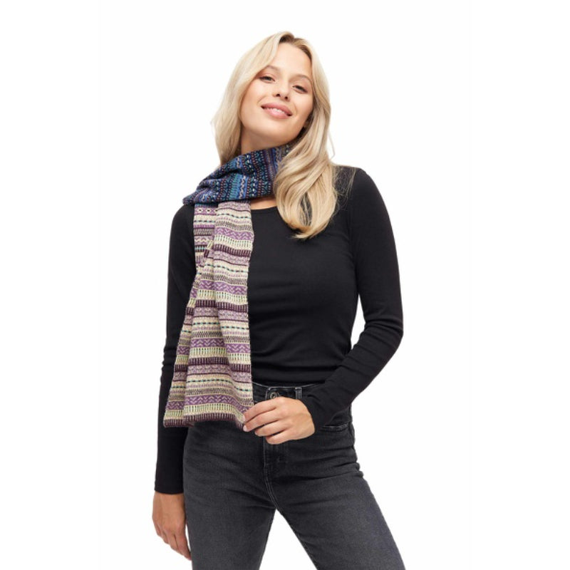 Alpaka Schal DILAYA aus 100% Baby Alpaka