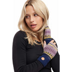 Alpaka Pulswärmer mit Daumen DILAYA aus 100% Baby Alpaka