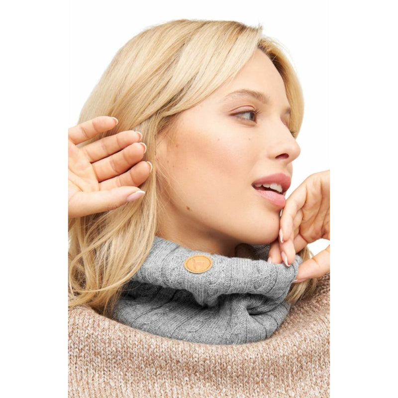 Alpaka Loop-Schal SUAVE aus Baby Alpaka und Merino