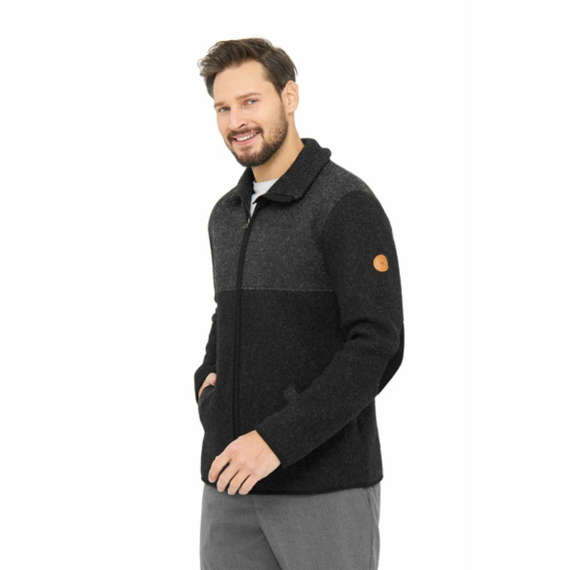 Alpaka Filzjacke OLIVER aus Alpaka und Wolle