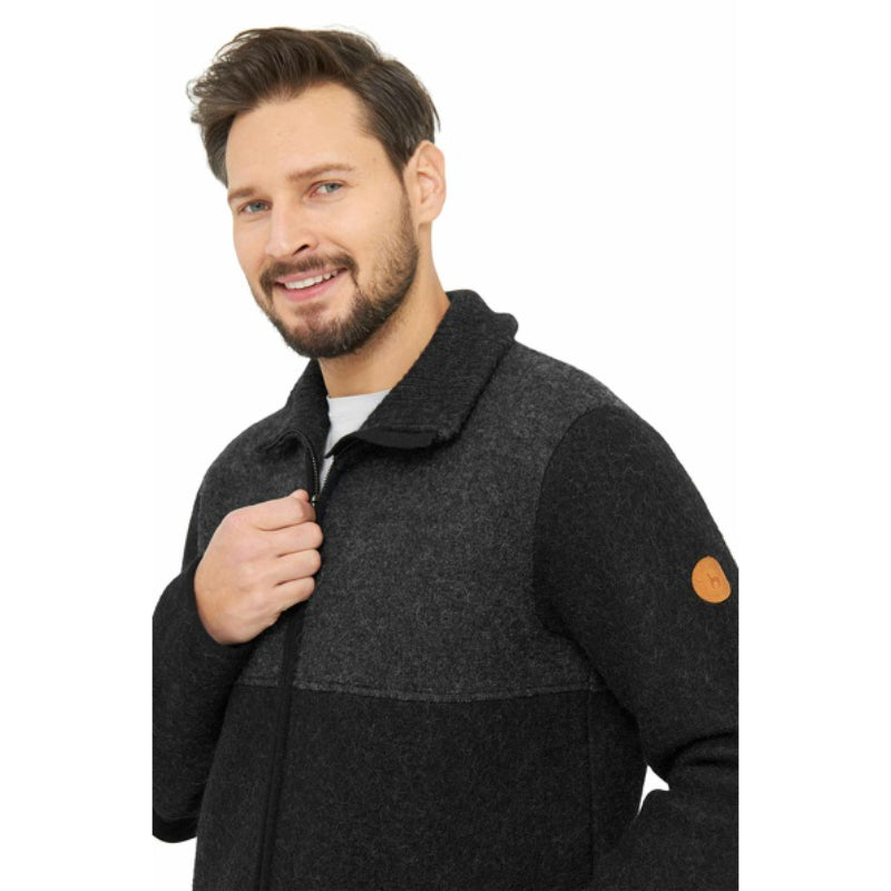Alpaka Filzjacke OLIVER aus Alpaka und Wolle