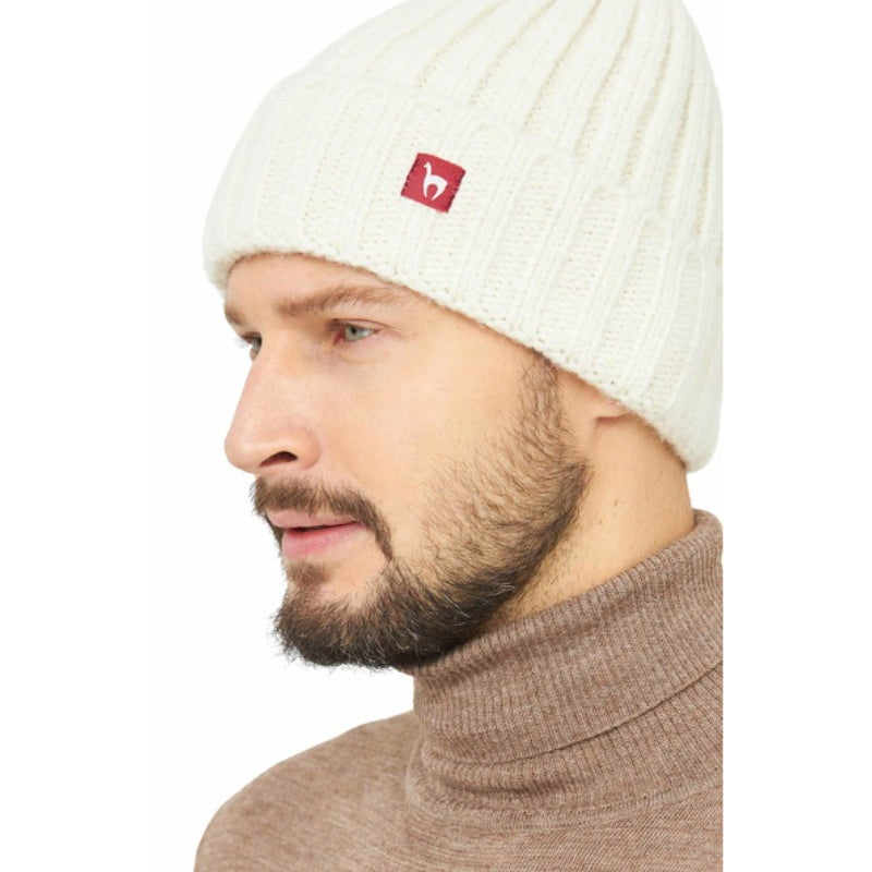 Alpaka Mütze BIANCA aus Baby Alpaka und Woll-Mix