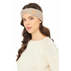 Alpaka Stirnband SUAVE Twist aus 100% Baby Alpaka