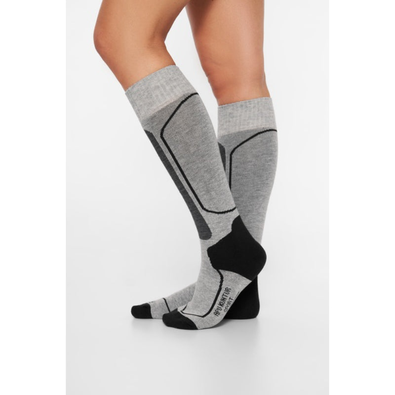 Premium Alpaka-SKI-Reit- & SPORTSOCKEN aus Alpaka-Baumwoll-Mix