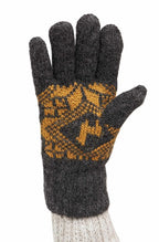 Alpaka Fingerhandschuhe ANDEN ROCA aus 100% Alpaka Superfine