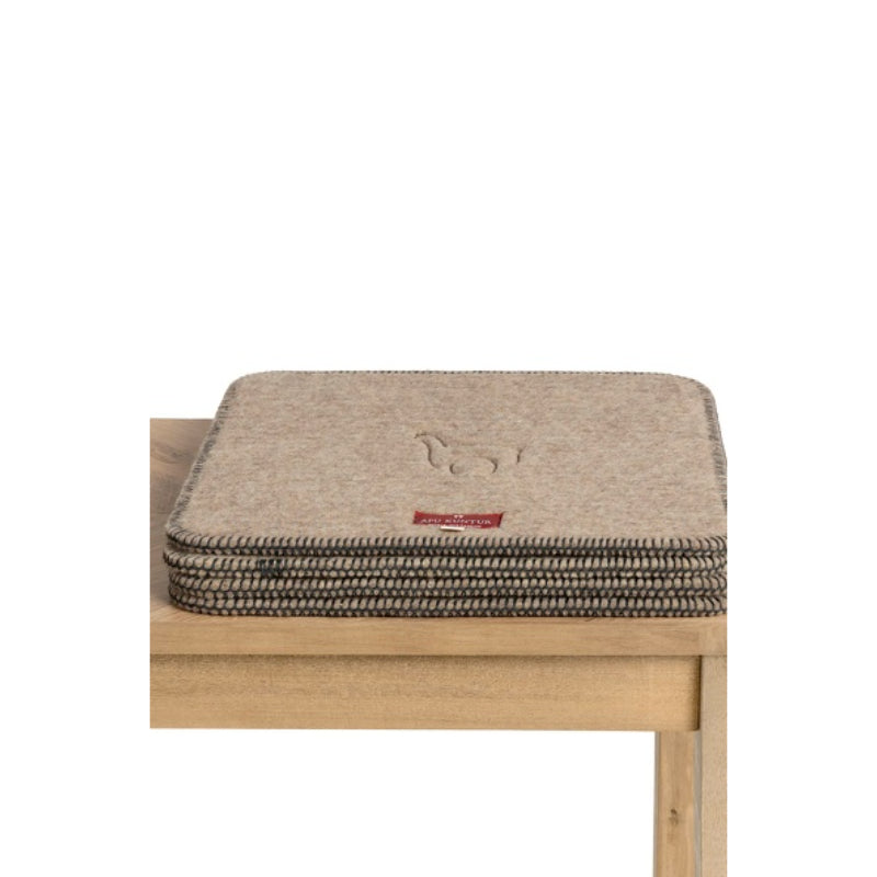 Alpaka Sitzauflage (40 x 40 cm) aus 70% Alpaka & 30% Wolle