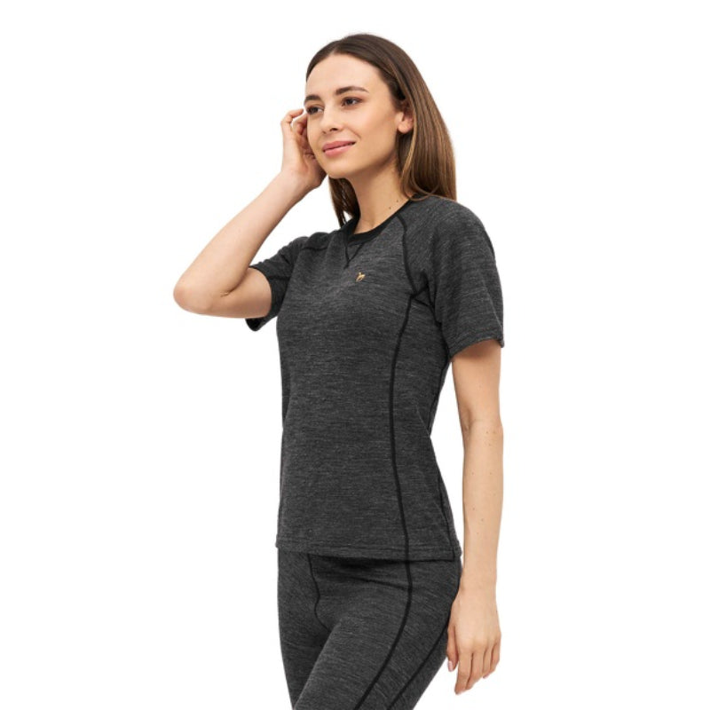 ANDEN ACTIVE Damen Thermo Shirt mit Premium Baby Alpaka