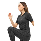 ANDEN ACTIVE Damen Thermo Shirt mit Premium Baby Alpaka