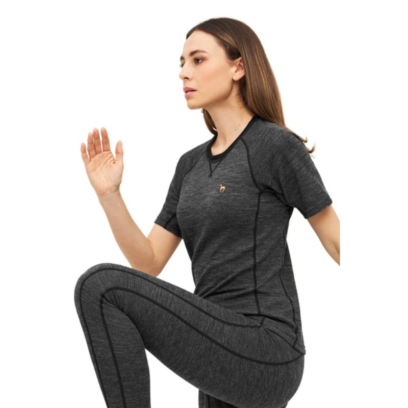 ANDEN ACTIVE Damen Thermo Shirt mit Premium Baby Alpaka