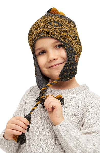 Alpaka Mütze ANDEN ROCA (für Kinder) aus 100% Alpaka