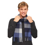 Alpaka Schal KARO aus 100% Baby Alpaka