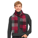 Alpaka Schal KARO aus 100% Baby Alpaka