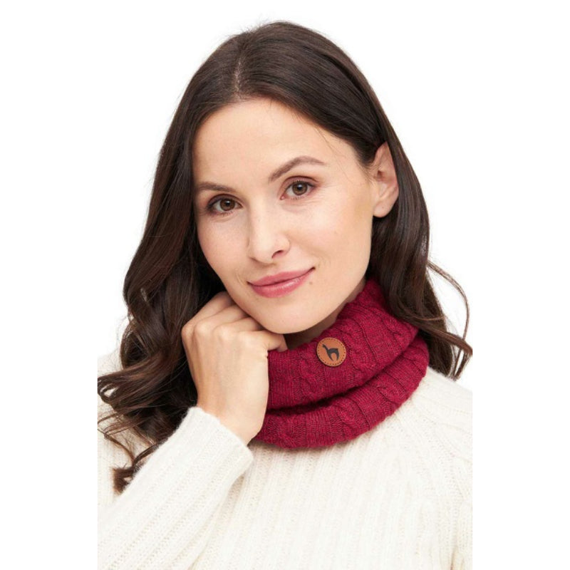 Alpaka Loop-Schal SUAVE aus Baby Alpaka und Merino